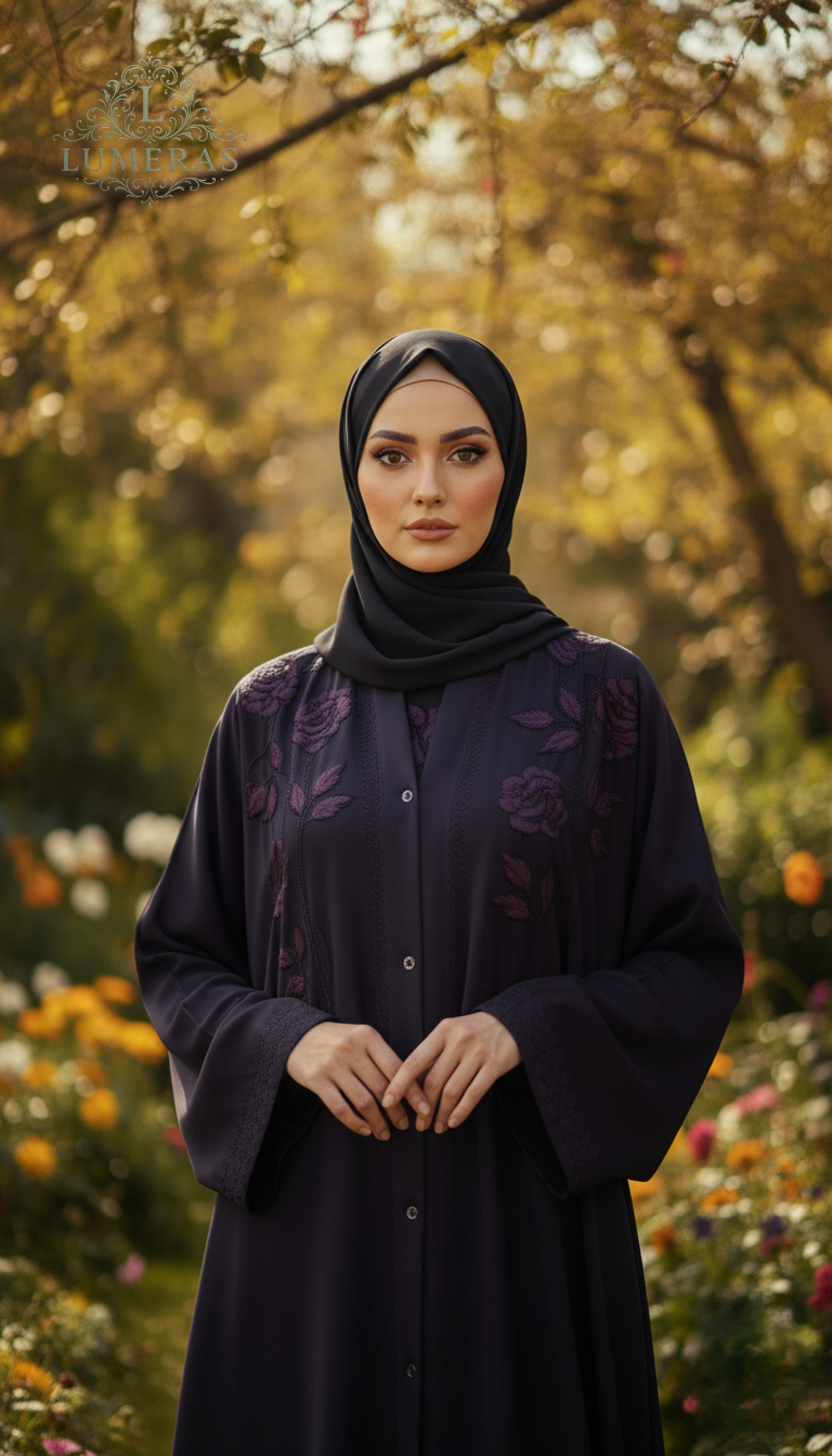 Embroidered Abaya