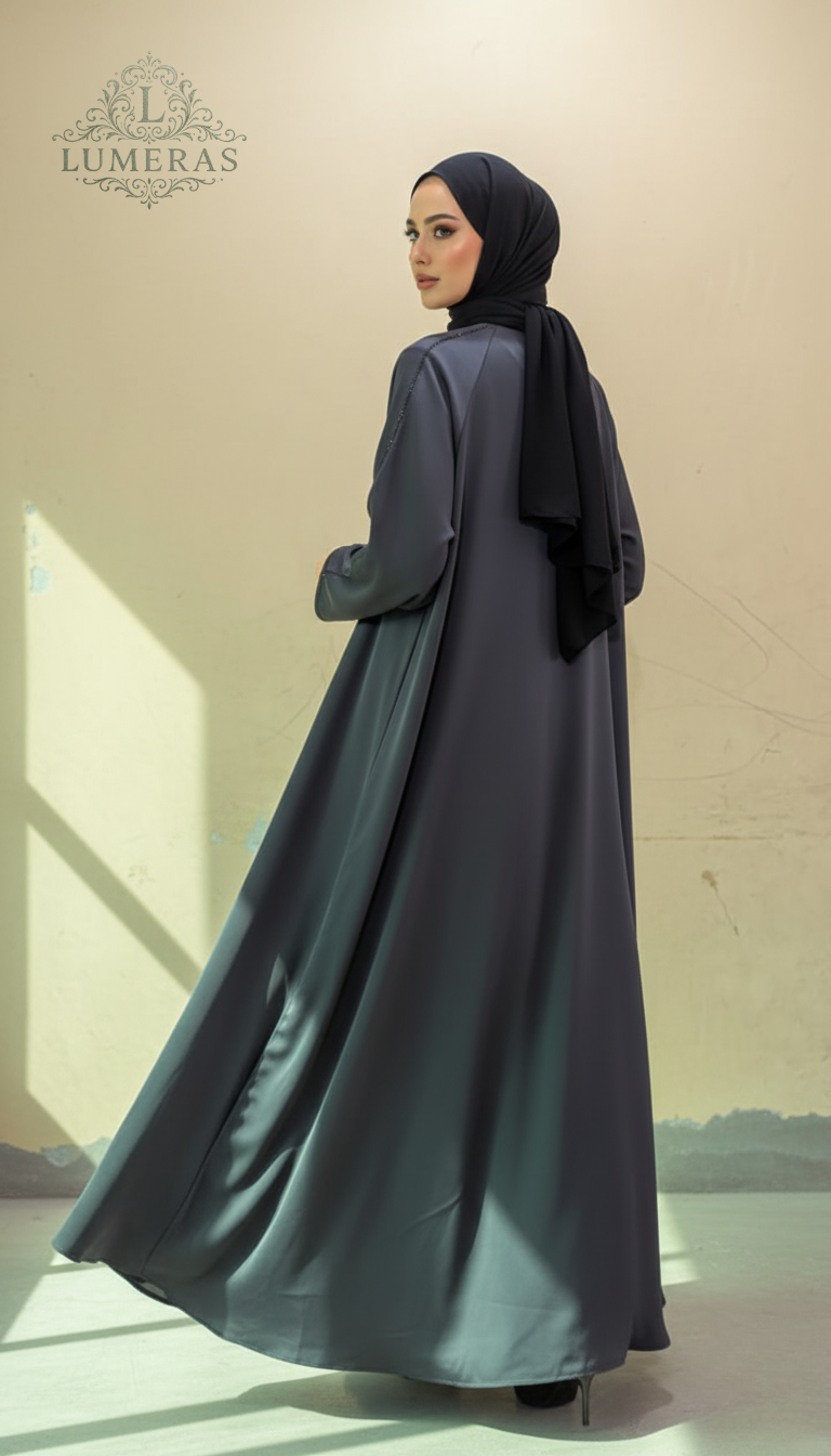Front Open Abaya
