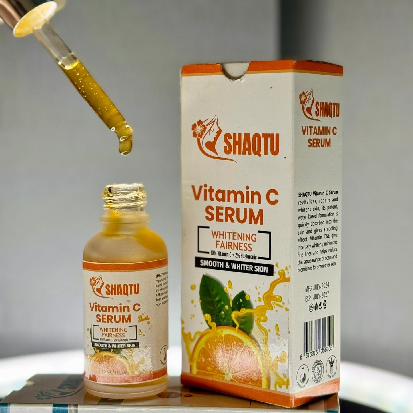 Vitamin C Brightening Serum 30ml – Dark Spot Fader & Glow Booster