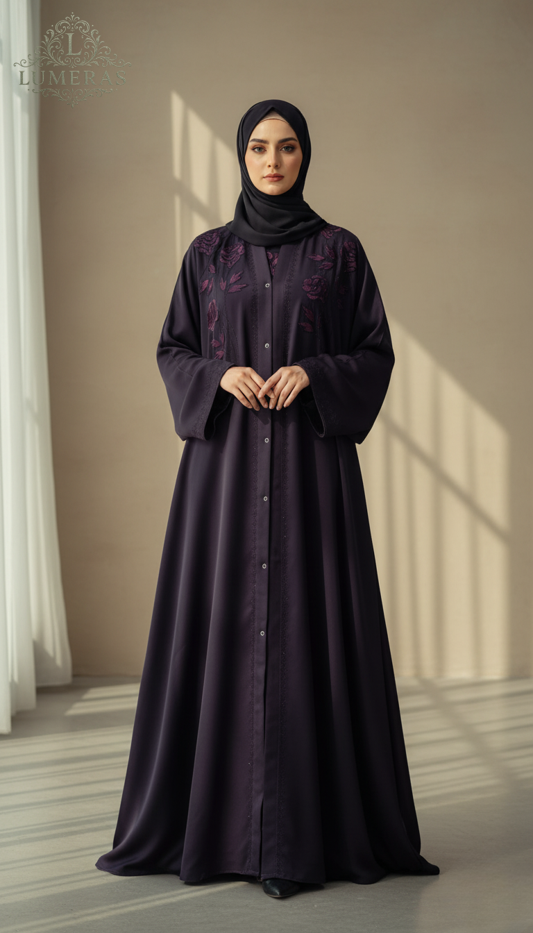 Embroidered Abaya