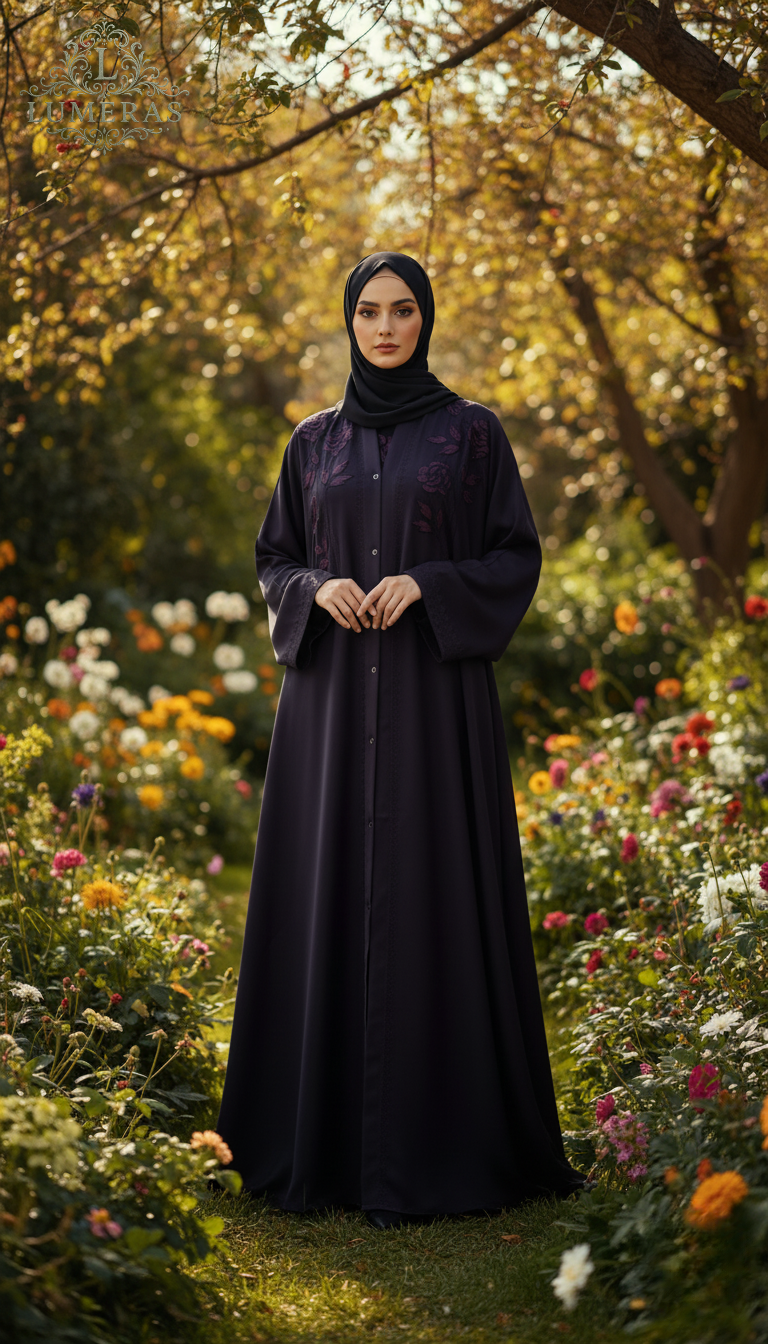 Embroidered Abaya