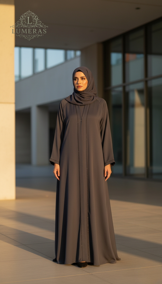 Front Open Abaya